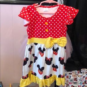Mickey and Minnie dress
